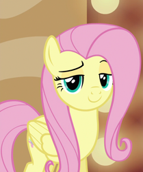 Size: 904x1080 | Tagged: safe, imported from derpibooru, screencap, fluttershy, pony, viva las pegasus, face, raised eyebrow, reaction image, smug, smugshy