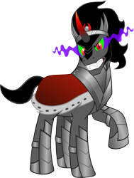 Size: 3794x5008 | Tagged: safe, artist:legat-bf, imported from derpibooru, king sombra, male, simple background, solo, sombra eyes, transparent background, vector