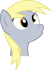 Size: 4414x5999 | Tagged: safe, artist:smokeybacon, imported from derpibooru, derpy hooves, pegasus, pony, absurd resolution, bust, female, head, mare, simple background, solo, transparent background, vector