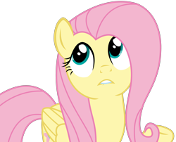 Size: 4038x3256 | Tagged: safe, artist:sketchmcreations, imported from derpibooru, fluttershy, viva las pegasus, cute, lip bite, looking up, raised hoof, shyabetes, simple background, transparent background, vector