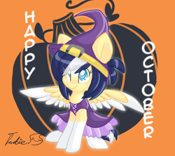 Size: 3740x3323 | Tagged: safe, artist:indiefoxtail, imported from derpibooru, oc, oc only, oc:night wishes, pegasus, pony, food, pumpkin, solo