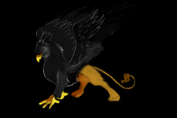 Size: 3000x2000 | Tagged: safe, artist:prats1983, imported from derpibooru, oc, oc only, oc:zhonya, griffon