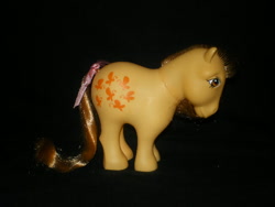 Size: 640x480 | Tagged: safe, imported from derpibooru, butterscotch (g1), 25th anniversary, g1, irl, photo, retro, solo, toy