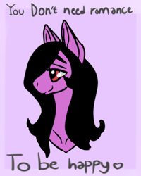 Size: 320x400 | Tagged: safe, artist:brainiac, imported from derpibooru, part of a set, oc, oc only, oc:brainiac, pony, bust, message, portrait, positive ponies, simple background, solo, truth