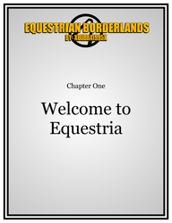 Size: 2500x3250 | Tagged: safe, artist:xbubba1995x, deleted from derpibooru, imported from derpibooru, comic:equestrian borderlands, borderlands, my little pony, simple background, text, welcome to equestria!, white background