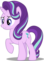 Size: 3294x4531 | Tagged: safe, artist:twls7551, imported from derpibooru, starlight glimmer, every little thing she does, absurd resolution, female, raised hoof, simple background, solo, transparent background, vector