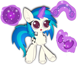 Size: 4719x4018 | Tagged: safe, artist:spophia, imported from derpibooru, dj pon-3, vinyl scratch, pony, absurd resolution, female, magic, solo, telekinesis