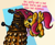 Size: 2778x2281 | Tagged: safe, artist:darkone10, imported from derpibooru, fluttershy, pony, crossover, dalek, doctor who, duo, flying, one eye closed, open mouth, smiling, spread wings, this will end in tears