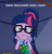 Size: 576x602 | Tagged: safe, edit, edited screencap, imported from derpibooru, screencap, sci-twi, twilight sparkle, equestria girls, legend of everfree, caption, discovery kids, female, image macro, meme, solo, text