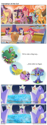 Size: 2850x7500 | Tagged: safe, artist:zsparkonequus, imported from derpibooru, applejack, fluttershy, pinkie pie, rainbow dash, rarity, twilight sparkle, alicorn, earth pony, pegasus, pony, unicorn, charlie puth, comic, crying, cutie map, eyes closed, female, friendship throne, golden oaks library, immortality, immortality blues, mane six, mare, see you again, song reference, twilight sparkle (alicorn), twilight will outlive her friends, twilight's castle, wiz khalifa