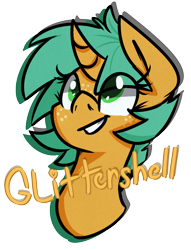 Size: 1280x1674 | Tagged: safe, artist:themodpony, imported from derpibooru, snails, cute, glitter shell, looking up, profile, simple background, solo, transparent background