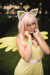 Size: 3840x5760 | Tagged: safe, artist:ellychan, artist:ellychancosplay, imported from derpibooru, fluttershy, human, clothes, cosplay, costume, irl, irl human, photo, solo