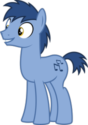 Size: 7503x10642 | Tagged: safe, artist:kevinerino, imported from derpibooru, blues, noteworthy, earth pony, pony, for whom the sweetie belle toils, absurd resolution, background pony, male, simple background, smiling, solo, stallion, transparent background, vector