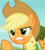 Size: 425x475 | Tagged: safe, imported from derpibooru, screencap, applejack, earth pony, pony, buckball season, angry, applejack's hat, cowboy hat, cropped, female, gif, hat, mare, non-animated gif, raised hoof, reaction image, solo, stetson