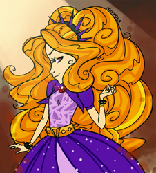 Size: 535x591 | Tagged: safe, artist:nuvvola, imported from derpibooru, adagio dazzle, equestria girls, female, solo