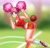 Size: 942x900 | Tagged: safe, artist:racoonsan, imported from derpibooru, pinkie pie, human, buckball season, alternate hairstyle, armpits, ass, ball, balloonbutt, belly button, bend over, bent over, blue eyes, breasts, buckball, buckball uniform, busty pinkie pie, butt, butt bump, butt smash, clothes, cute, diapinkes, female, grin, gym shorts, happy, headband, humanized, leg lifted, legs, looking at you, midriff, object on ass, outdoors, peace sign, pinktails pie, raised leg, shoes, shorts, smiling, sneakers, socks, solo, sports shorts, tanktop, thighs