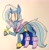 Size: 1659x1688 | Tagged: safe, artist:ameliacostanza, imported from derpibooru, trixie, pony, unicorn, crossover, female, mare, marvel, mysterio, spider-man