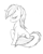 Size: 1600x2000 | Tagged: safe, artist:vistamage, imported from derpibooru, lyra heartstrings, female, grayscale, monochrome, solo