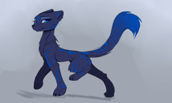 Size: 1280x766 | Tagged: safe, artist:magnaluna, imported from derpibooru, princess luna, cat, catified, female, princess mewna, solo, species swap