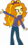 Size: 2168x3521 | Tagged: safe, artist:wubcakeva, imported from derpibooru, adagio dazzle, equestria girls, female, simple background, solo, transparent background, vector