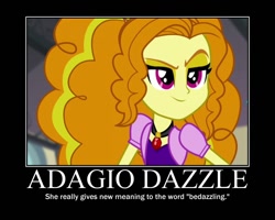 Size: 750x600 | Tagged: safe, imported from derpibooru, adagio dazzle, equestria girls, rainbow rocks, motivational poster