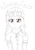 Size: 1490x2150 | Tagged: safe, artist:projectangel101, imported from derpibooru, indigo zap, equestria girls, female, monochrome, sketch, solo