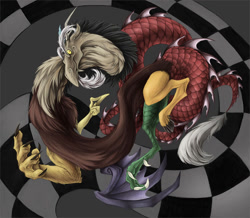 Size: 1024x894 | Tagged: safe, artist:saveblacksheep, imported from derpibooru, discord, draconequus, solo