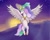 Size: 972x777 | Tagged: safe, artist:blackandgolddragon, imported from derpibooru, princess celestia, pony, female, solo, sunrise