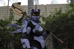 Size: 6000x4000 | Tagged: safe, artist:sempbron3, imported from derpibooru, twilight sparkle, alicorn, human, absurd resolution, clothes, cosplay, costume, crossover, fire team harmony, gravity hammer, halo (series), irl, irl human, pacific ponycon, pacific ponycon 2017, photo, scepter, twilight scepter, twilight sparkle (alicorn), twilight spartan