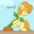 Size: 1280x1248 | Tagged: safe, artist:pabbley, imported from derpibooru, carrot top, golden harvest, earth pony, pony, belly button, bipedal, carrot, cute, eyes closed, female, food, hnnng, solo, struggling