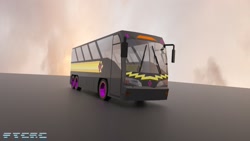 Size: 1920x1080 | Tagged: safe, artist:futuretankcrc, imported from derpibooru, equestria girls, friendship games, 3d, bus, crystal prep academy, crystal prep shadowbolts, no pony, sketchup