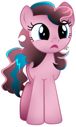 Size: 689x1159 | Tagged: safe, artist:renathesnakecharmers, imported from derpibooru, oc, oc only, earth pony, pony, cute, female, mare, simple background, solo, unhappy, white background