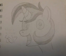 Size: 1280x1102 | Tagged: safe, artist:seabridge drive, imported from derpibooru, oc, oc only, oc:candelaria, pony, looking at you, solo, traditional art