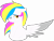 Size: 3311x2534 | Tagged: safe, artist:maximpy, artist:popcornhorns, deleted from derpibooru, imported from derpibooru, oc, oc only, pegasus, pony, bust, female, high res, mare, one eye closed, portrait, simple background, solo, transparent background, wink