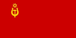 Size: 2000x1000 | Tagged: safe, editor:moonatik, imported from derpibooru, communism, communism is magic, cutie mark, flag, hammer, hammer and horseshoe, horseshoes, no pony, soviet, soviet union, sun