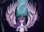 Size: 1024x743 | Tagged: safe, artist:err-em, imported from derpibooru, princess flurry heart, starlight glimmer, pony, crying, eyes closed, female, happy, older, silhouette, solo