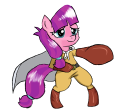 Size: 900x800 | Tagged: safe, artist:bakagumballxd, imported from derpibooru, lily longsocks, pony, bipedal, clothes, cosplay, costume, one punch man, simple background, solo, transparent background