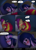 Size: 800x1120 | Tagged: safe, artist:g-glory, imported from derpibooru, sunset shimmer, twilight sparkle, comic:up late, equestria girls, rainbow rocks, alternate clothes, alternate costumes, blushing, breasts, clothes, comic, cute, female, lesbian, manga, pajamas, scene interpretation, shimmerbetes, shipping, sleeping, sunsetsparkle
