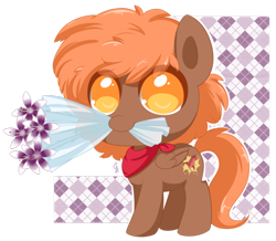 Size: 600x523 | Tagged: safe, artist:exceru-karina, imported from derpibooru, oc, oc only, oc:ramshackle, pony, solo