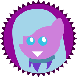 Size: 610x612 | Tagged: safe, artist:badumsquish, derpibooru exclusive, imported from derpibooru, mane-iac, pony, seal, female, logo, pointy ponies, simple background, smiling, solo, transparent, transparent background, tresemme, vector