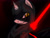 Size: 1500x1125 | Tagged: safe, artist:miniferu, imported from derpibooru, oc, oc only, oc:comander blacknight, pony, unicorn, lightsaber, sith, sith lord, solo, star wars, weapon