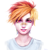 Size: 1081x1135 | Tagged: safe, artist:inowiseei, imported from derpibooru, rainbow dash, human, alternate hairstyle, bandaid, bust, clothes, female, humanized, lips, looking at you, portrait, realistic, short hair, short hair rainbow dash, simple background, smiling, solo