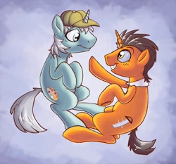 Size: 800x745 | Tagged: safe, artist:raunchyopposition, imported from derpibooru, oc, oc only, oc:bottleneck, pony, abstract background, collar