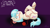 Size: 1024x576 | Tagged: safe, artist:mimicproductions, imported from derpibooru, coco pommel, pony, behaving like a cat, blushing, dialogue, female, offscreen character, on back, solo, yarn