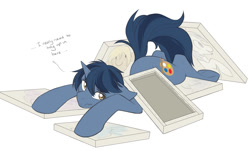 Size: 1371x829 | Tagged: safe, artist:cassiusdrawsthings, deleted from derpibooru, imported from derpibooru, oc, oc only, oc:b.b., pony, unicorn, canvas, explicit source, solo