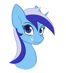 Size: 700x772 | Tagged: safe, artist:pony-butt-express, imported from derpibooru, minuette, pony, female, simple background, solo, white background