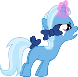 Size: 1424x1414 | Tagged: safe, artist:badumsquish, derpibooru exclusive, imported from derpibooru, trixie, pony, unicorn, angry, badumsquish is trying to murder us, blank flank, bow, female, filly, filly trixie, frown, glare, glowing horn, gritted teeth, hair bow, magic, simple background, solo, straining, tail bow, transparent, transparent background, younger