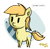 Size: 1335x1305 | Tagged: safe, artist:zsparkonequus, imported from derpibooru, noi, pony, chibi, female, pillow, solo