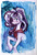Size: 1280x1886 | Tagged: safe, artist:koviry, imported from derpibooru, starlight glimmer, pony, unicorn, female, neckerchief, solo, through wall