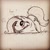 Size: 960x960 | Tagged: safe, artist:lerainbowturtle, imported from derpibooru, fluttershy, pony, blanket, female, photo, solo, traditional art
